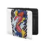 Japanese Koi Carp Tattoo Print Bifold Wallet