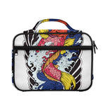 Japanese Koi Carp Tattoo Print Briefcase Bible Bag
