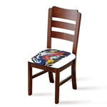 Japanese Koi Carp Tattoo Print Chair Cushion Cover