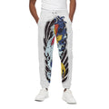 Japanese Koi Carp Tattoo Print Cotton Sweatpants