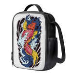 Japanese Koi Carp Tattoo Print Crossbody Lunch Bag