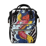 Japanese Koi Carp Tattoo Print Diaper Bag