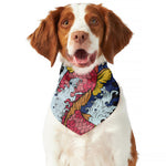Japanese Koi Carp Tattoo Print Dog Bandana