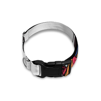 Japanese Koi Carp Tattoo Print Dog Collar