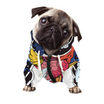 Japanese Koi Carp Tattoo Print Dog Zip Up Hoodie