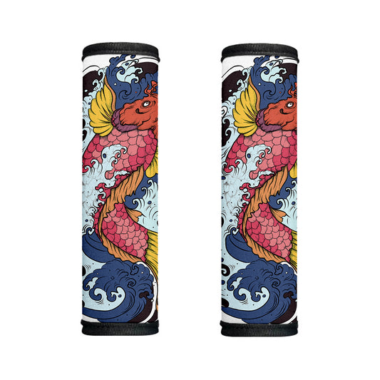 Japanese Koi Carp Tattoo Print Handle Covers