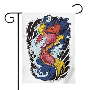 Japanese Koi Carp Tattoo Print House Flag