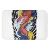 Japanese Koi Carp Tattoo Print Indoor Door Mat