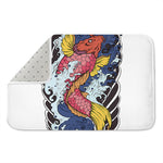 Japanese Koi Carp Tattoo Print Indoor Door Mat