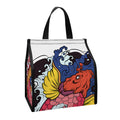 Japanese Koi Carp Tattoo Print Insulated Lunch Tote
