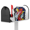Japanese Koi Carp Tattoo Print Mailbox Cover