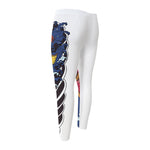 Japanese Koi Carp Tattoo Print Men's Compression Pants