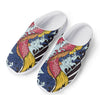 Japanese Koi Carp Tattoo Print Mesh Casual Shoes