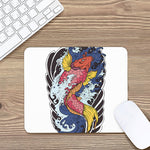 Japanese Koi Carp Tattoo Print Mouse Pad