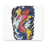 Japanese Koi Carp Tattoo Print Mouse Pad