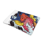 Japanese Koi Carp Tattoo Print Pet Cooling Mat Cover