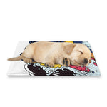 Japanese Koi Carp Tattoo Print Pet Cooling Mat Cover
