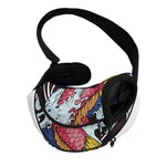 Japanese Koi Carp Tattoo Print Pet Sling Carrier
