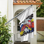 Japanese Koi Carp Tattoo Print Polyester Flag