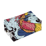 Japanese Koi Carp Tattoo Print Rectangle Tissue Box Cover
