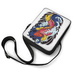 Japanese Koi Carp Tattoo Print Rectangular Crossbody Bag