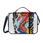 Japanese Koi Carp Tattoo Print Shoulder Strap Bible Bag