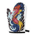 Japanese Koi Carp Tattoo Print Single Oven Mitt