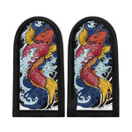 Japanese Koi Carp Tattoo Print Skillet Handle Cover