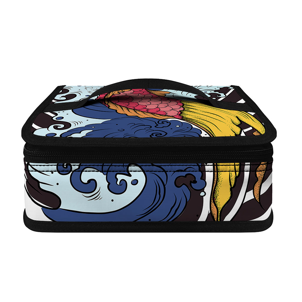 Japanese Koi Carp Tattoo Print Small Lunch Bag