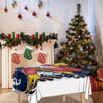 Japanese Koi Carp Tattoo Print Tablecloth