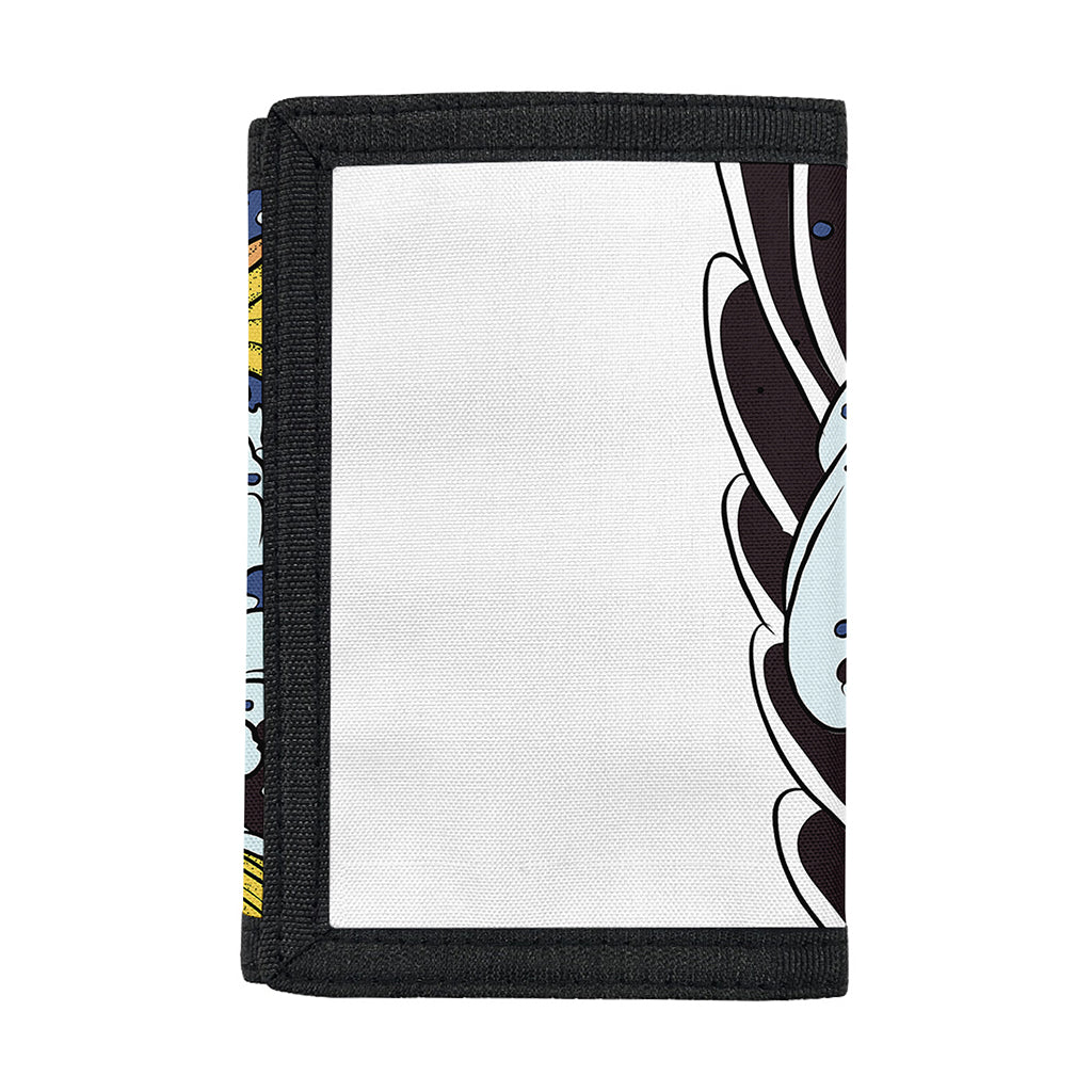 Japanese Koi Carp Tattoo Print Trifold Wallet