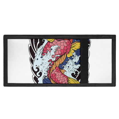 Japanese Koi Carp Tattoo Print Trifold Wallet