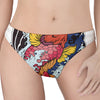 Japanese Koi Carp Tattoo Print Women's Thong