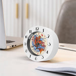 Japanese Koi Fish Tattoo Print Alarm Clock