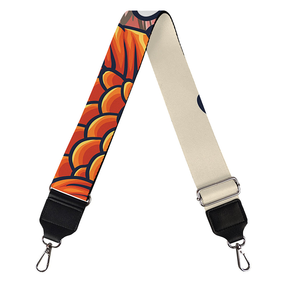 Japanese Koi Fish Tattoo Print Bag Strap