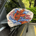 Japanese Koi Fish Tattoo Print Car Side Mirror Covers