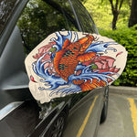 Japanese Koi Fish Tattoo Print Car Side Mirror Covers