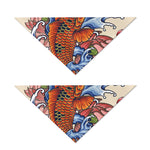 Japanese Koi Fish Tattoo Print Dog Bandana