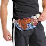 Japanese Koi Fish Tattoo Print Fanny Pack