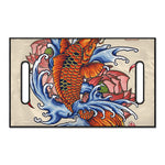 Japanese Koi Fish Tattoo Print Golf Cart Seat Cover