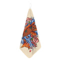 Japanese Koi Fish Tattoo Print Hand Towel