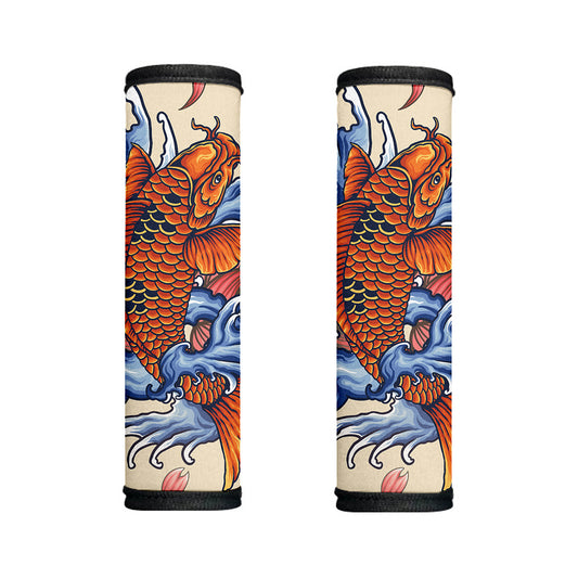 Japanese Koi Fish Tattoo Print Handle Covers