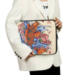 Japanese Koi Fish Tattoo Print Laptop Sleeve