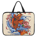 Japanese Koi Fish Tattoo Print Laptop Sleeve With Handle