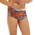 Japanese Koi Fish Tattoo Print Men's Briefs