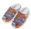 Japanese Koi Fish Tattoo Print Mesh Casual Shoes