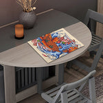 Japanese Koi Fish Tattoo Print Placemat