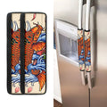Japanese Koi Fish Tattoo Print Refrigerator Handle Covers