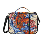 Japanese Koi Fish Tattoo Print Shoulder Strap Bible Bag