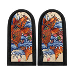 Japanese Koi Fish Tattoo Print Skillet Handle Cover